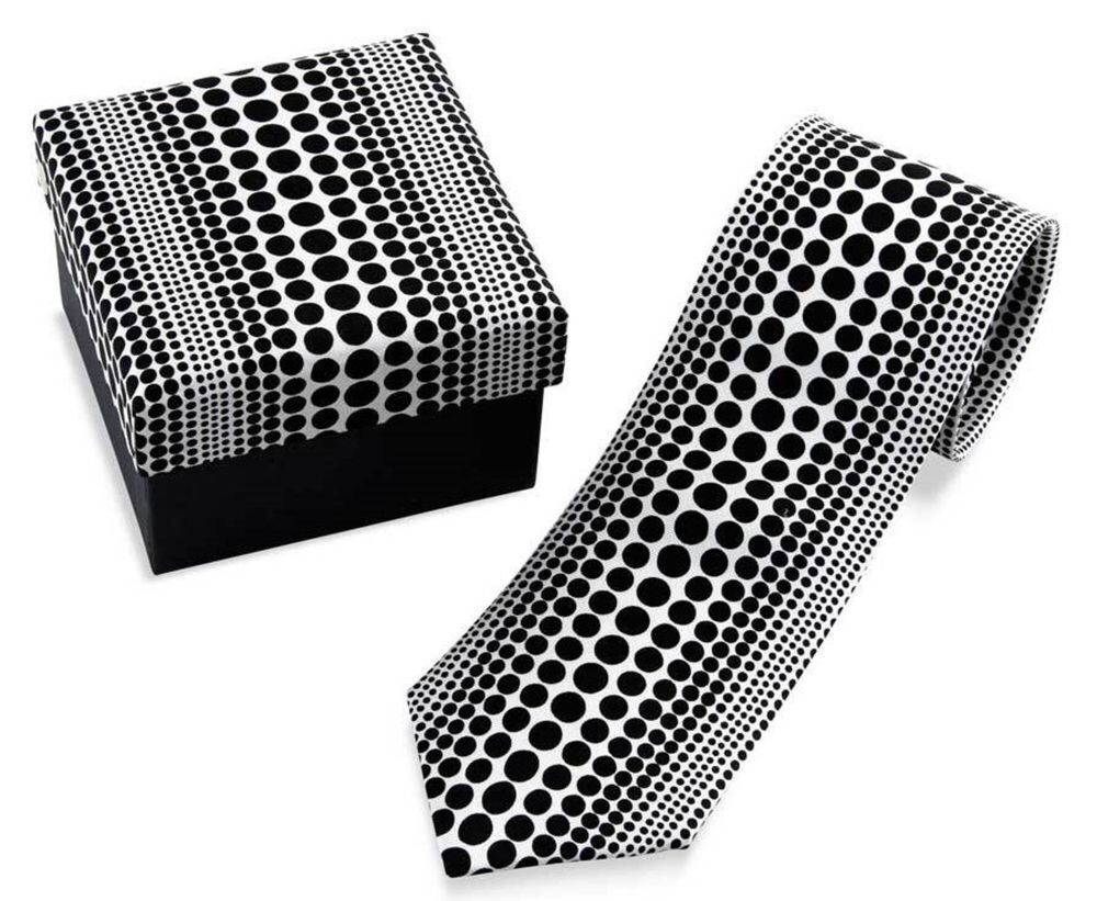 Yayoi Kusama, Silk Tie: Kusama Dots, 2021