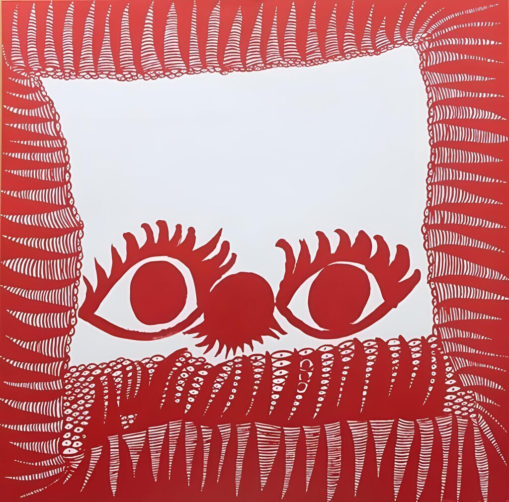 Yayoi Kusama, My Self Portrait done when I was heartbroken, 2010