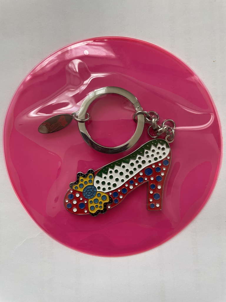 Yayoi Kusama, KASUMA HIGH HEEL SHOES KEYRING, 2010