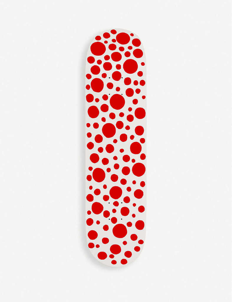 Yayoi Kusama, Red Small Dots Skate Deck, 2018