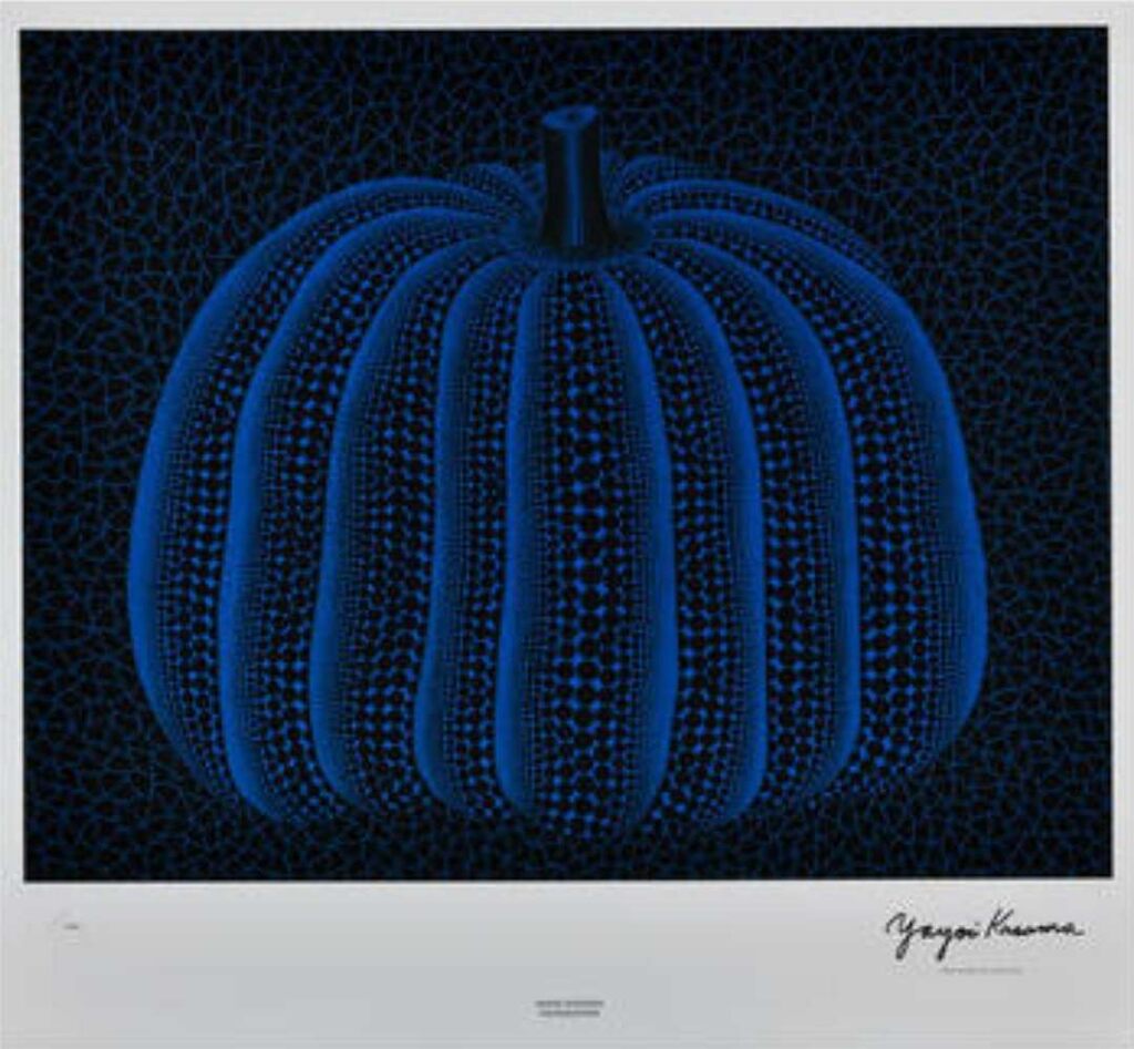 Yayoi Kusama, Blue Pumpkin 1991, 2025